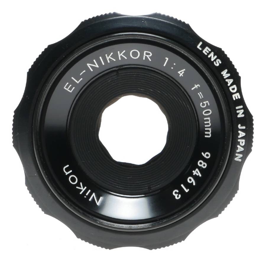 EL-Nikkor 1:4 f=50mm Nikon enlarging lens 39mm caps keeper