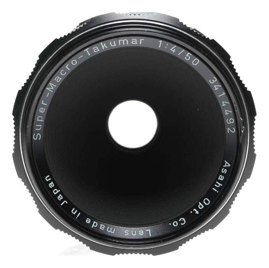 Super-Macro-Takumar 1:4/50 Pentax Asahi f/4 close focus vintage SLR lens