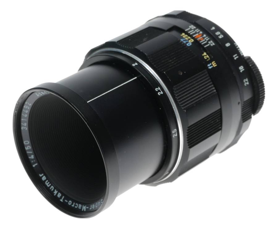 Super-Macro-Takumar 1:4/50 Pentax Asahi f/4 close focus vintage SLR lens
