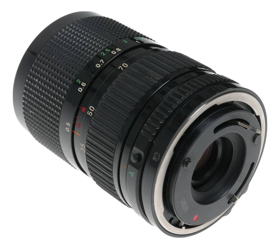Canon Zoom Lens FD 35-70mm 1:4 classic film camera lens filter caps