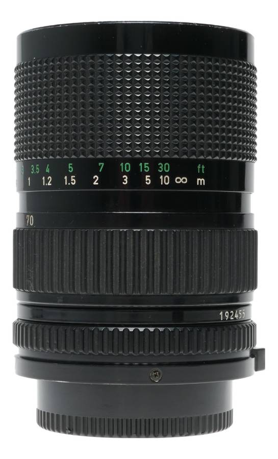 Canon Zoom Lens FD 35-70mm 1:4 classic film camera lens filter caps