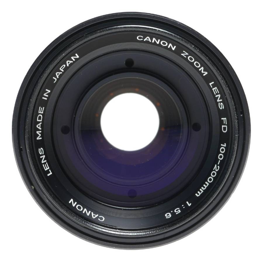 Canon Zoom lens FD 100-200 1:5.6 Vintage SLR film camera lens