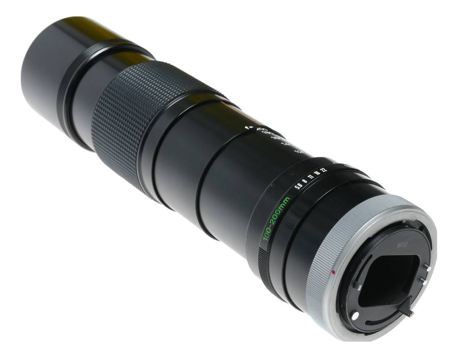 Canon Zoom lens FD 100-200 1:5.6 Vintage SLR film camera lens