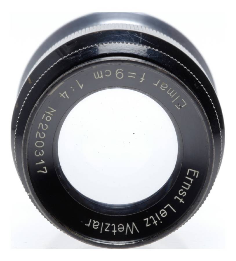 Leitz Elmar f=9cm 1:4 M39 Leica Vintage Camera Brass Lens