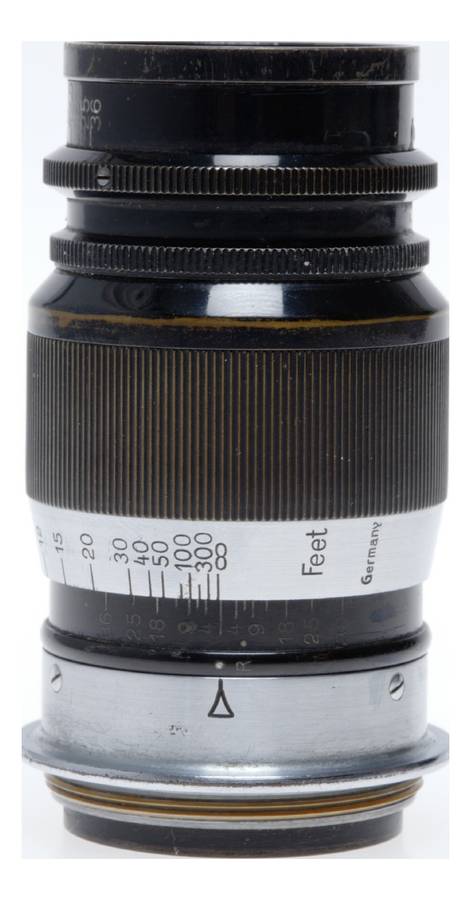Leitz Elmar f=9cm 1:4 M39 Leica Vintage Camera Brass Lens