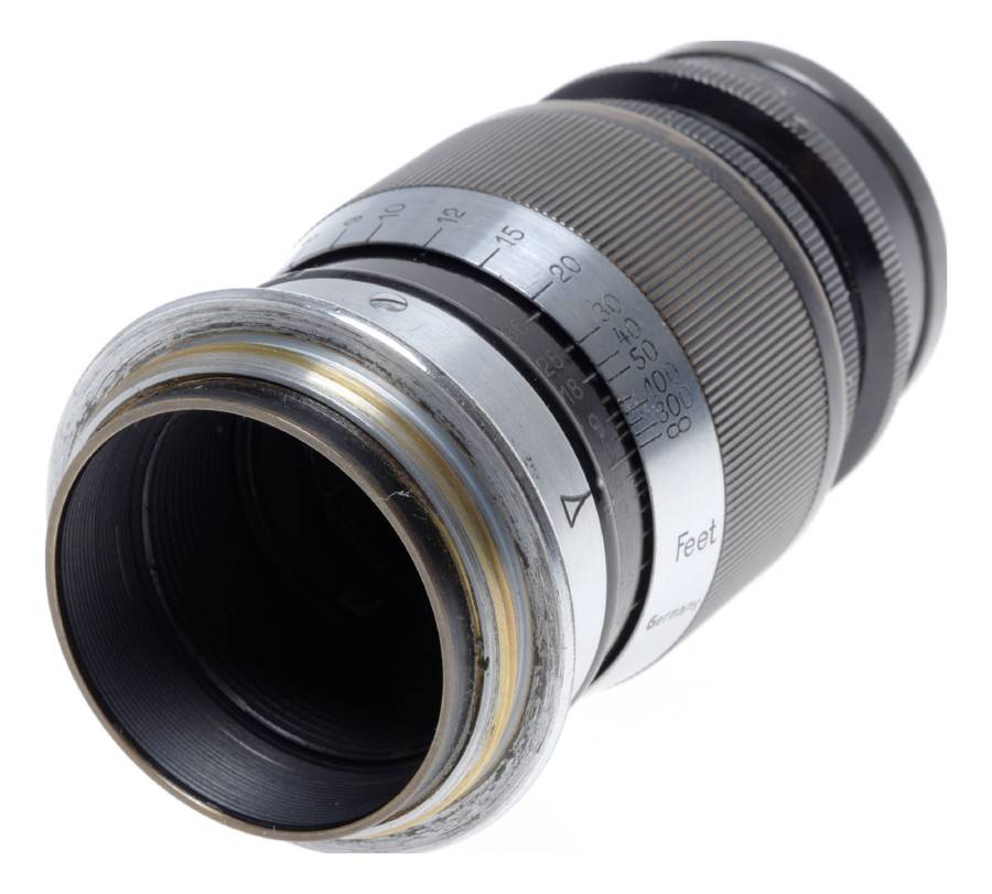 Leitz Elmar f=9cm 1:4 M39 Leica Vintage Camera Brass Lens