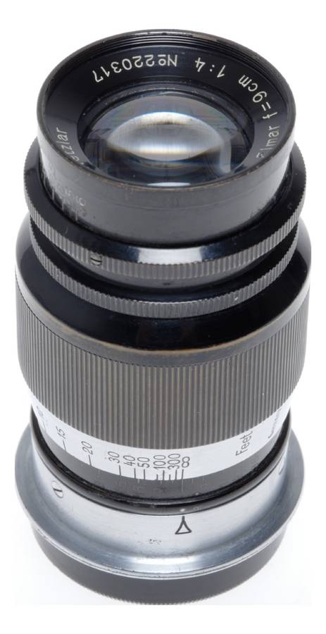 Leitz Elmar f=9cm 1:4 M39 Leica Vintage Camera Brass Lens