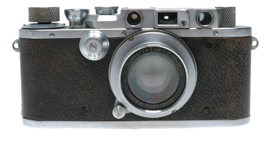 Leica III RF 35mm film camera M39mm lens Summar f=5cm 1:2