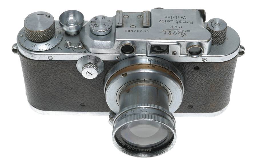Leica III RF 35mm film camera M39mm lens Summar f=5cm 1:2