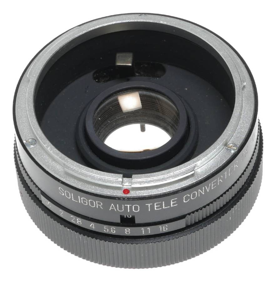 Canon FD Soligor Auto Tele converter 2x to fit canon SLR camera lens