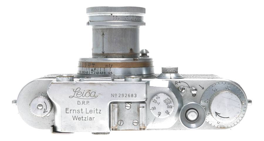 Leica III RF 35mm film camera M39mm lens Summar f=5cm 1:2