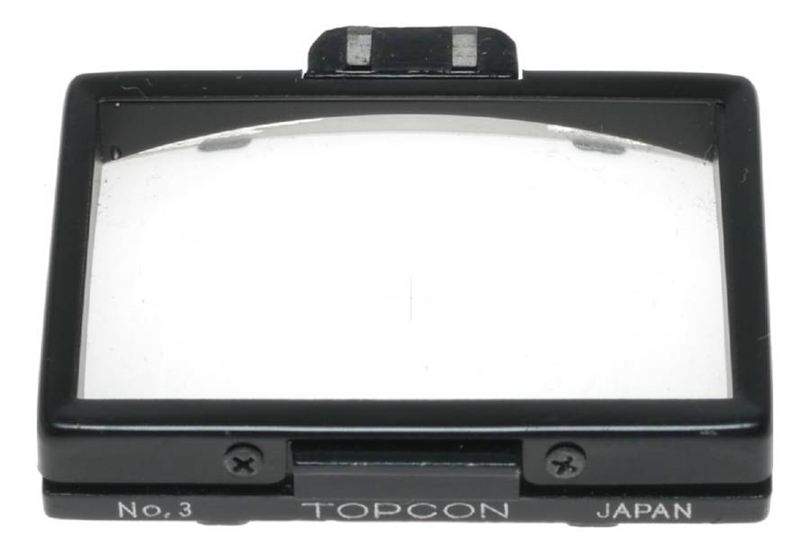 No.3 Topcon Focussing screen SLR camera ground glass Fresnel accessory