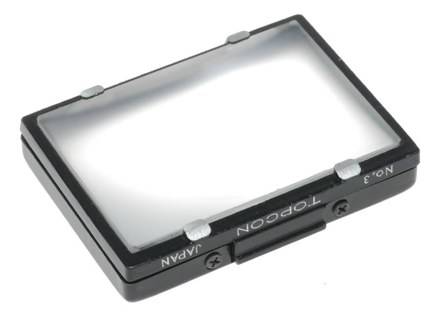 No.3 Topcon Focussing screen SLR camera ground glass Fresnel accessory