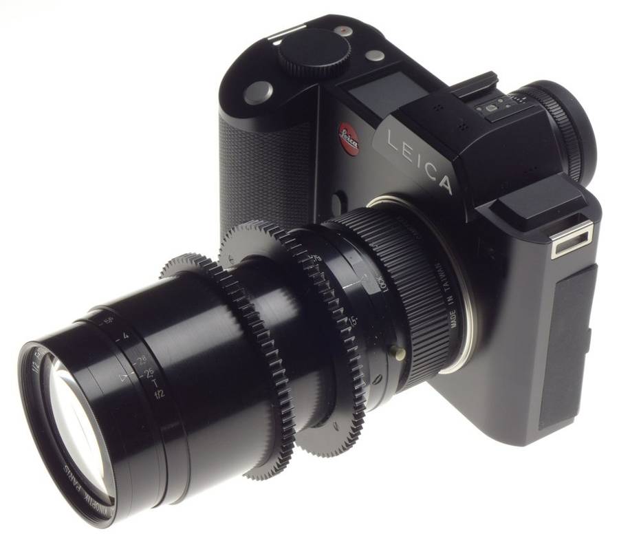 Kinoptik 1:2 f=100mm Apochromat tele camera lens 2/100mm Cameflex hood cap CLA'd