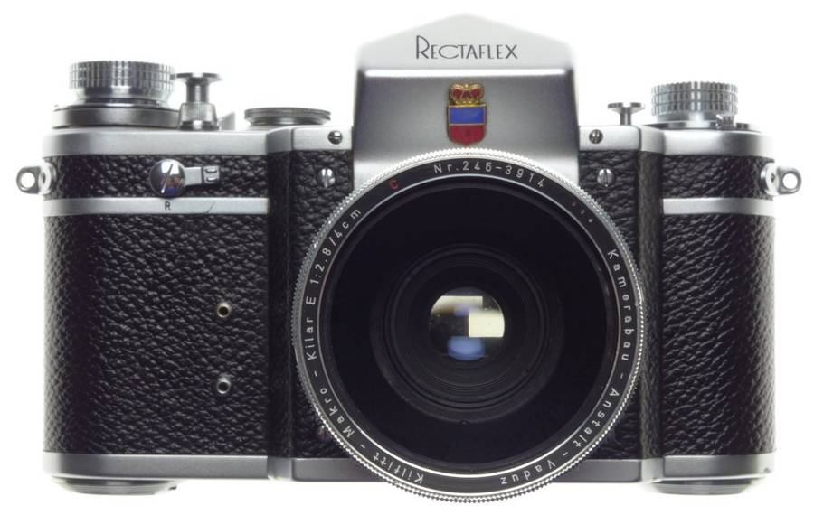 RECTAFLEX Liechtenstein SLR VERY RARE VERSION Makro kilar 1:2.8/4cm lens cased