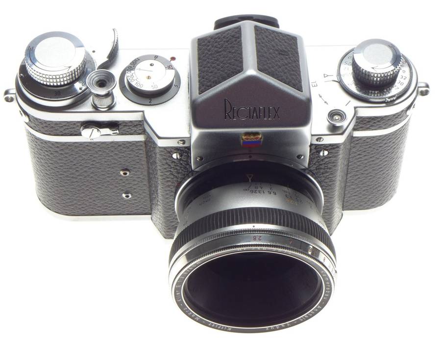 RECTAFLEX Liechtenstein SLR VERY RARE VERSION Makro kilar 1:2.8/4cm lens cased