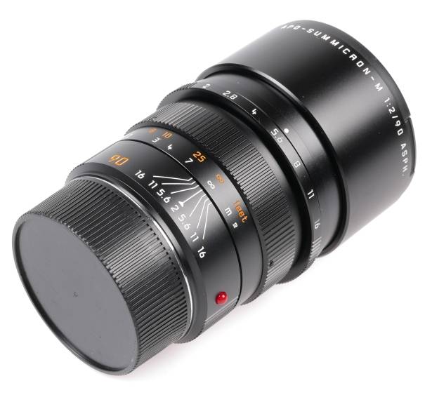 Leica Apo-Summicron-M 1:2/90mm ASPH. Box Mint 6-bit black tele f90 lens 11884