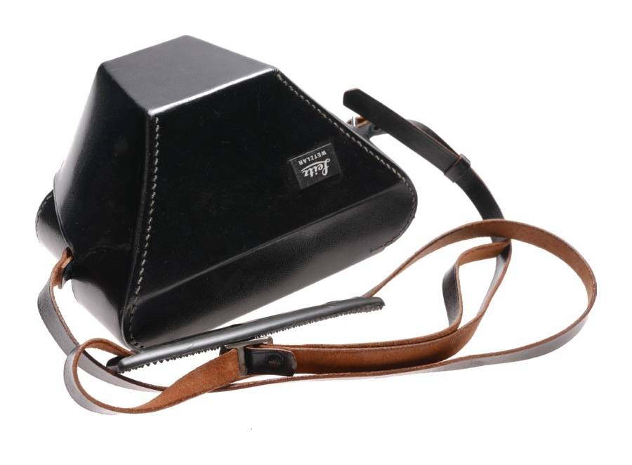Leica M4 black camera leather everready case original neckstrap Leitz Wetzlar