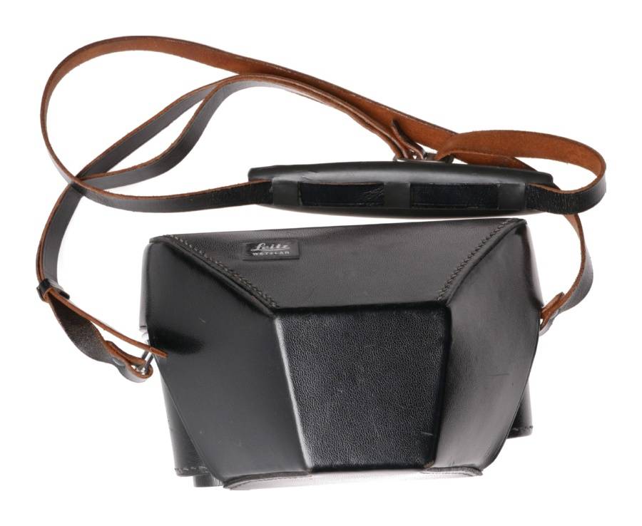Leica M4 black camera leather everready case original neckstrap Leitz Wetzlar