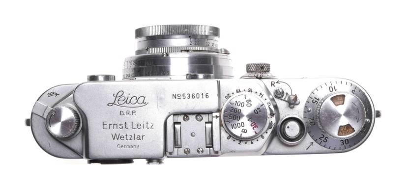 Leica IIIf film camera Beautiful clean Summar 1:2 f=5cm lens filter case 3f