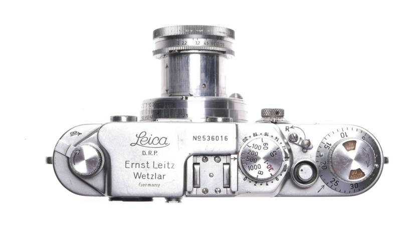 Leica IIIf film camera Beautiful clean Summar 1:2 f=5cm lens filter case 3f