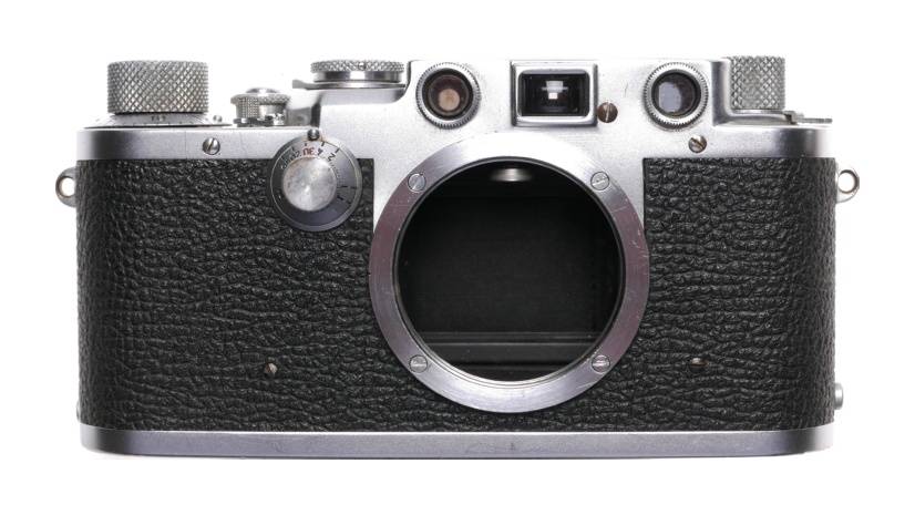 Leica IIIf film camera Beautiful clean Summar 1:2 f=5cm lens filter case 3f