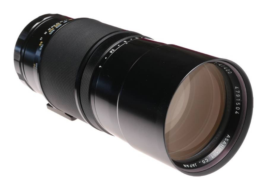 PENTAX 6x7 camera lens 4/400 SMC Takumar f=400mm f4 boxed Mint-