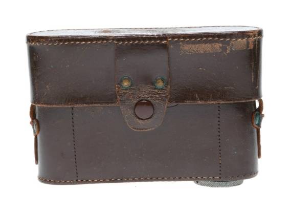 Wetzlar Leica Leather camera case to fit M39 screw mount Leitz rangefinder used