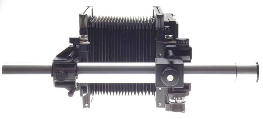 Sinar 4x5 F1 large format monorail field camera cased