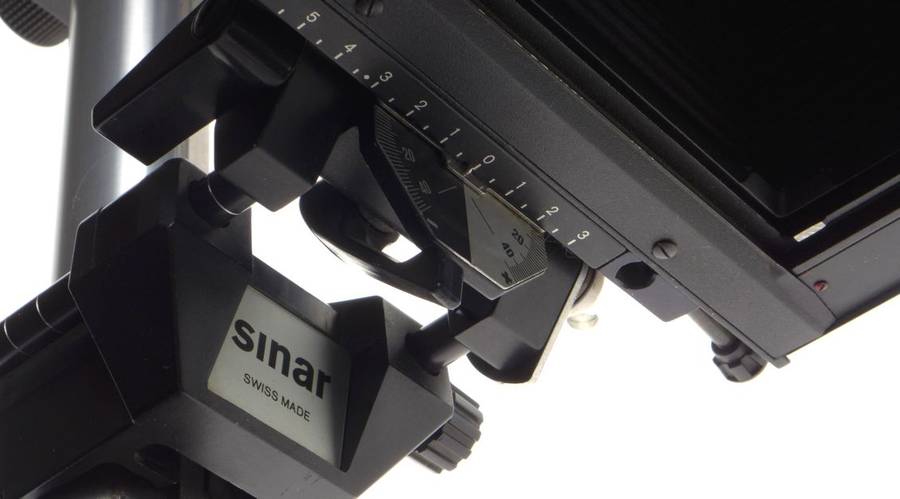 Sinar 4x5 F1 large format monorail field camera cased