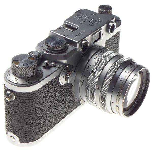Just Serviced LEICA IIIf 3F Rangefinder camera Summarit f=5cm 1:1.5 fast 1.5/50