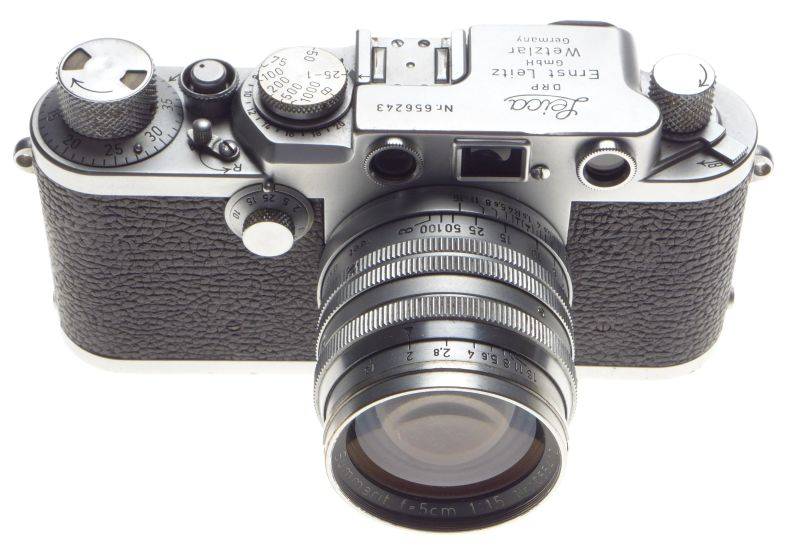 Just Serviced LEICA IIIf 3F Rangefinder camera Summarit f=5cm 1:1.5 fast 1.5/50