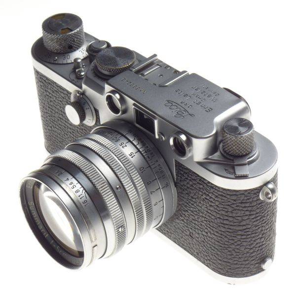 Just Serviced LEICA IIIf 3F Rangefinder camera Summarit f=5cm 1:1.5 fast 1.5/50