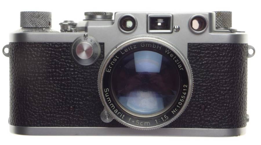 Just Serviced LEICA IIIf 3F Rangefinder camera Summarit f=5cm 1:1.5 fast 1.5/50