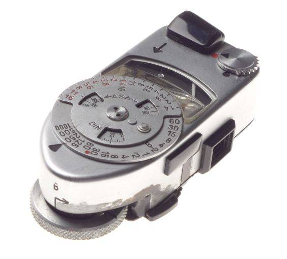 LEICA Meter MR chrome light exposure meter for Leica M2 M3 vintage film camera