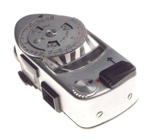 LEICA Meter MR chrome light exposure meter for Leica M2 M3 vintage film camera