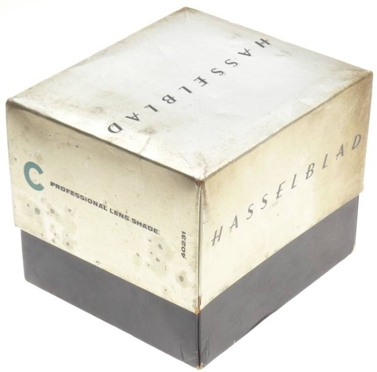 COMPENDIUM BELLOWS USED HASSELBLAD PROFESSIONAL LENS HOOD SHADE BOX 40231