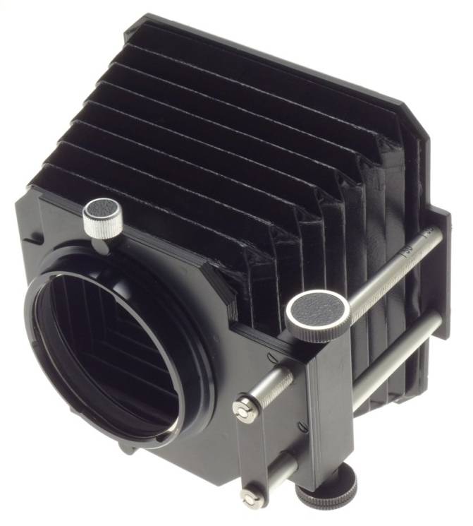COMPENDIUM BELLOWS USED HASSELBLAD PROFESSIONAL LENS HOOD SHADE BOX 40231