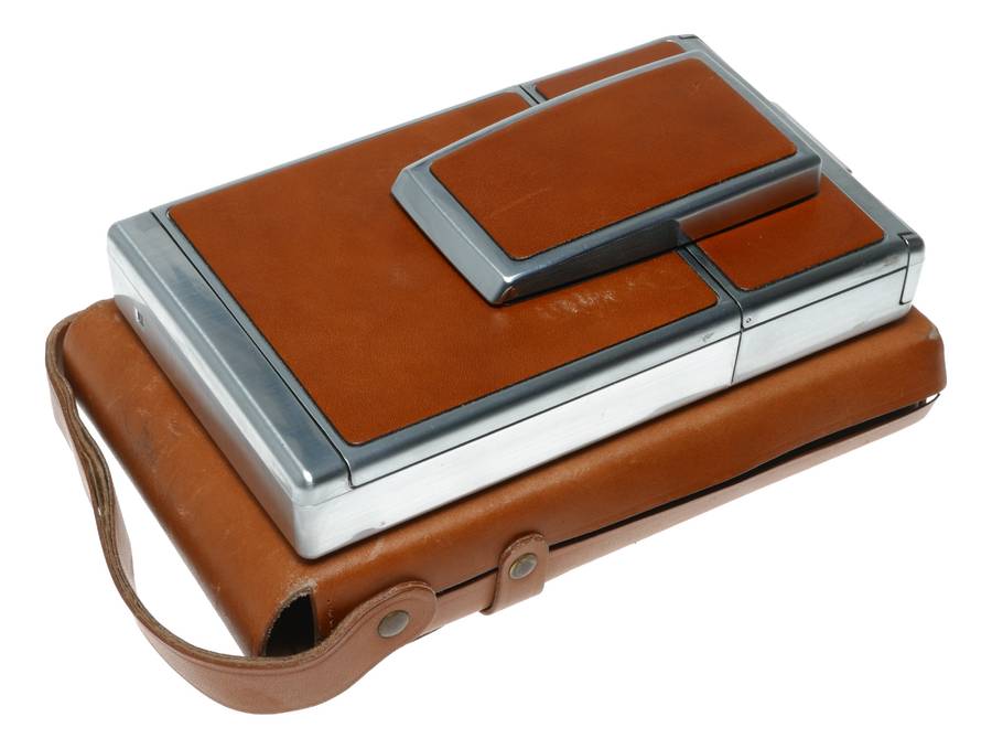 Polaroid SX-70 vintage camera set original with leather case