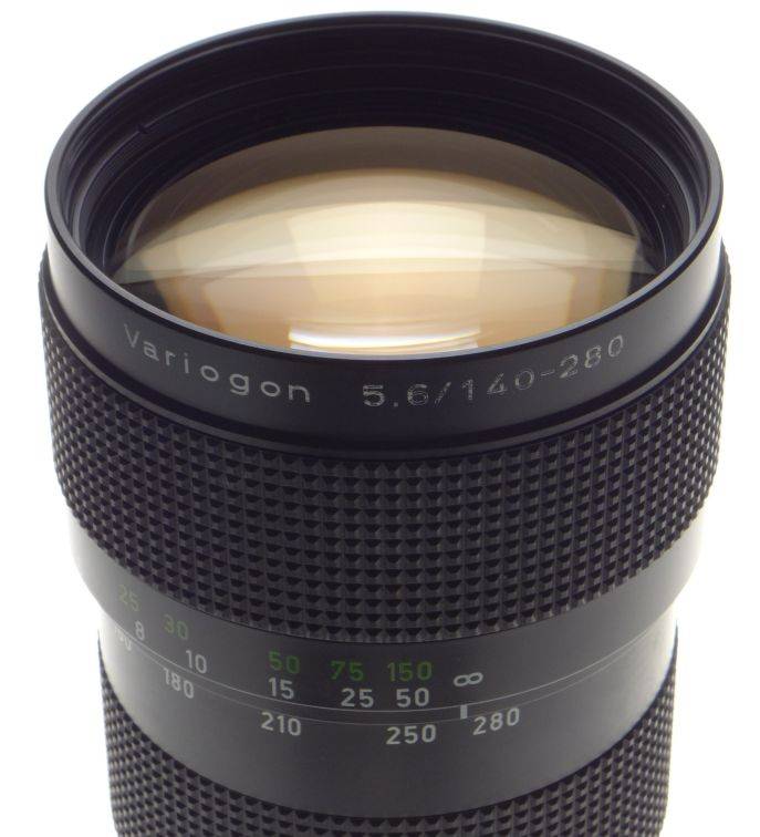 5.6/140-280mm Schneider Hasselblad Variogon Zoom Macro Close wide angle lens cap