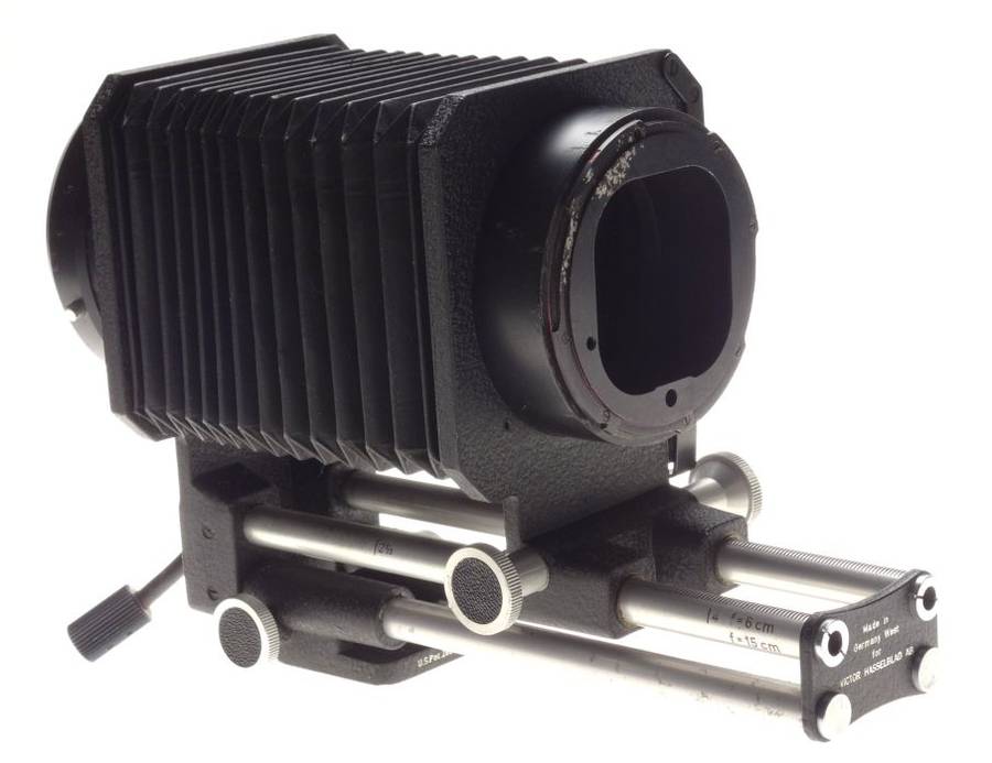 Hasselblad Bellows extension camera focussing rail macro close up photography