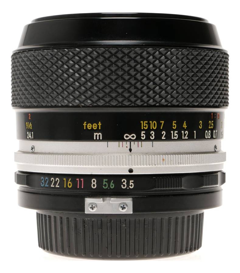 Micro-NIKKOR-P.C Auto 55mm f/3.5 Macro Lens Non-Ai F-Mount