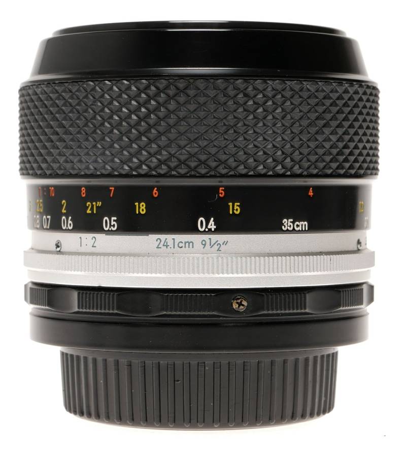 Micro-NIKKOR-P.C Auto 55mm f/3.5 Macro Lens Non-Ai F-Mount