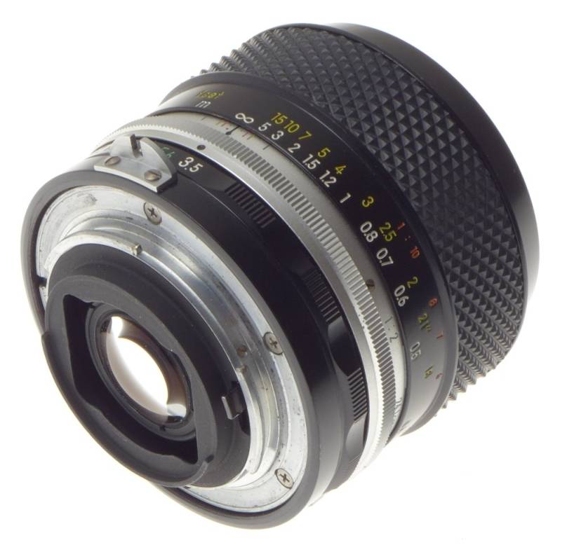 NIKON MICRO-NIKKOR-P AUTO 1:3.5 f=55mm SLR CAMERA LENS ADAPTER M2 FILTER 3.5/55