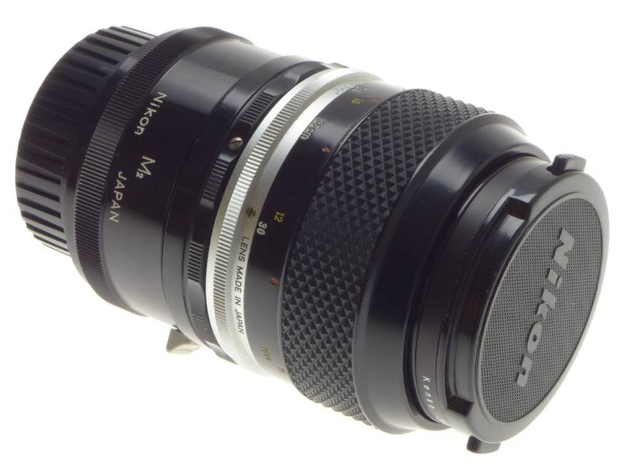 NIKON MICRO-NIKKOR-P AUTO 1:3.5 f=55mm SLR CAMERA LENS ADAPTER M2 FILTER 3.5/55