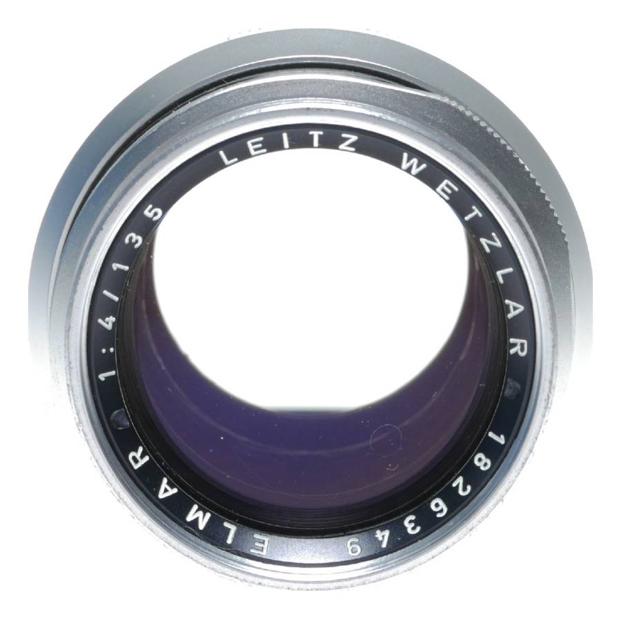 Leitz Wetzlar Elmar 1:4/135 mm Leica M mount rangefinder camera tele lens
