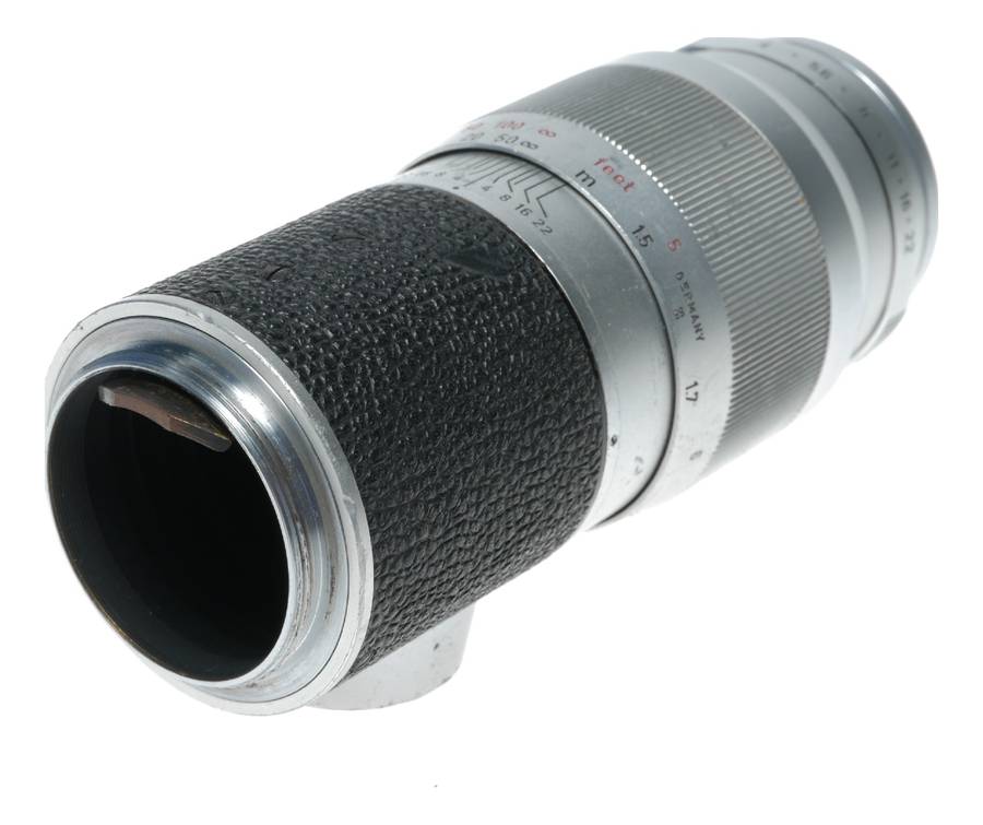 Leitz Wetzlar Elmar 1:4/135 mm Leica M mount rangefinder camera tele lens