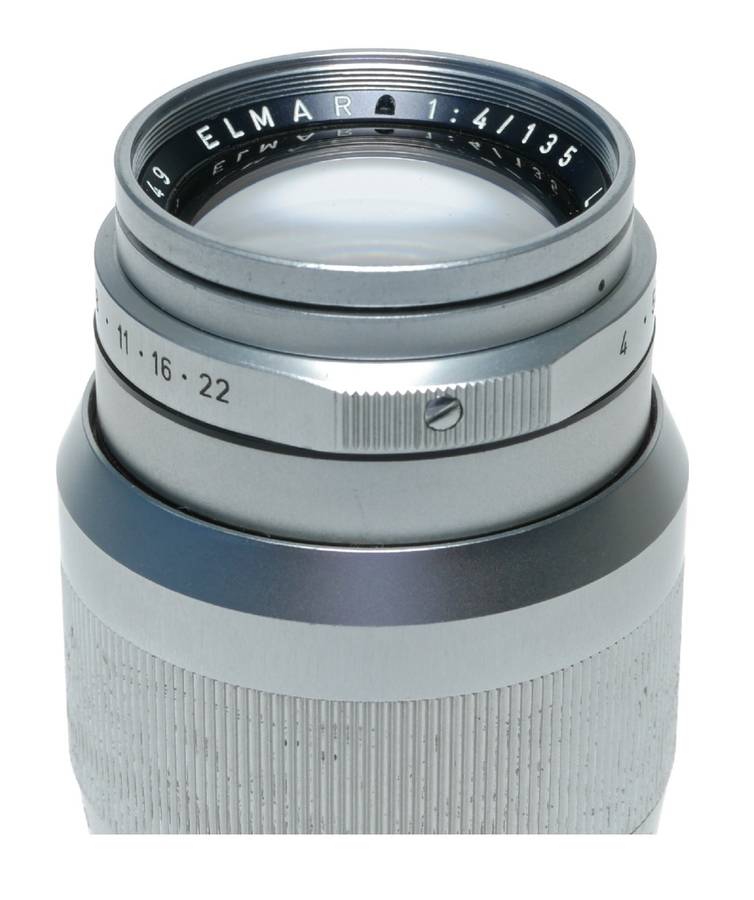 Leitz Wetzlar Elmar 1:4/135 mm Leica M mount rangefinder camera tele lens