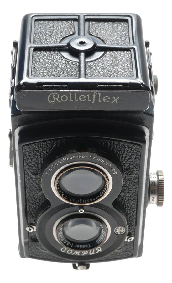 Rolleiflex TLR Tessar 3.5 f=7,5cm Vintage classic 120 medium format film camera