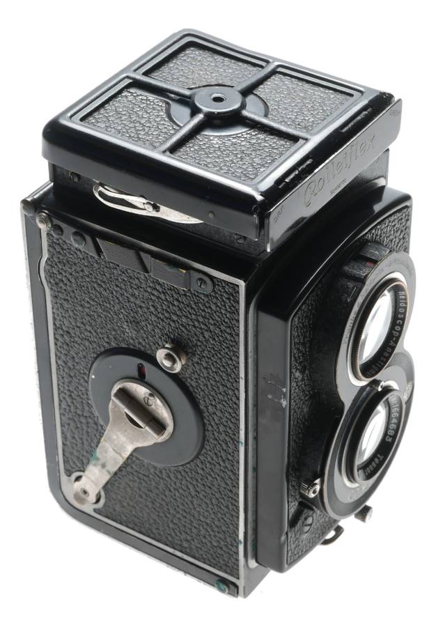 Rolleiflex TLR Tessar 3.5 f=7,5cm Vintage classic 120 medium format film camera